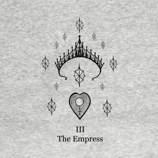 III The Empress (Black) T-Shirt